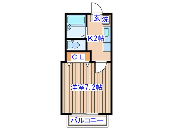 Ｃｏｒｎｅｌ　Ｄｏｒｍの物件間取画像